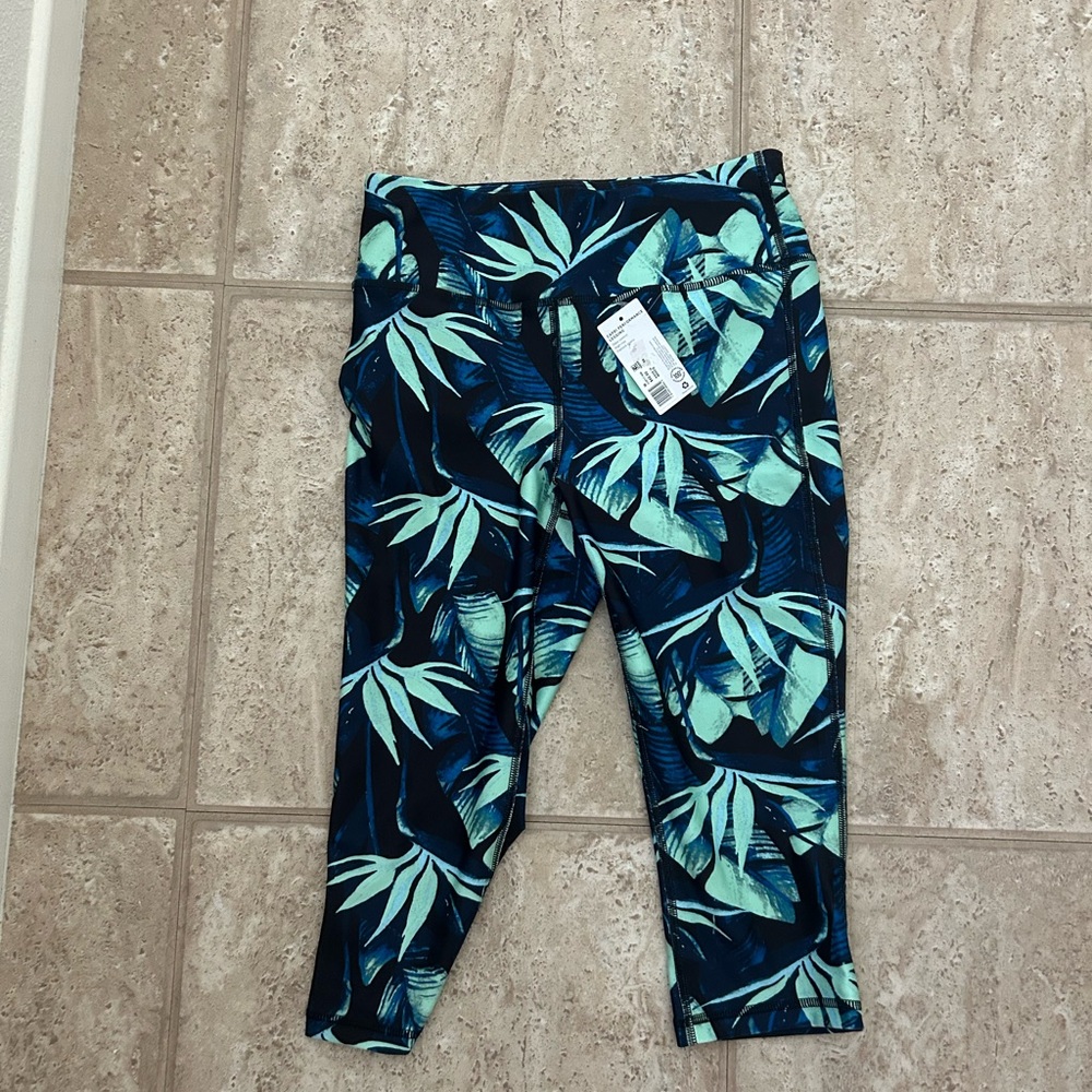 Tropical Print Leggings